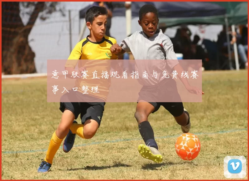 意甲联赛直播观看指南与免费线赛事入口整理